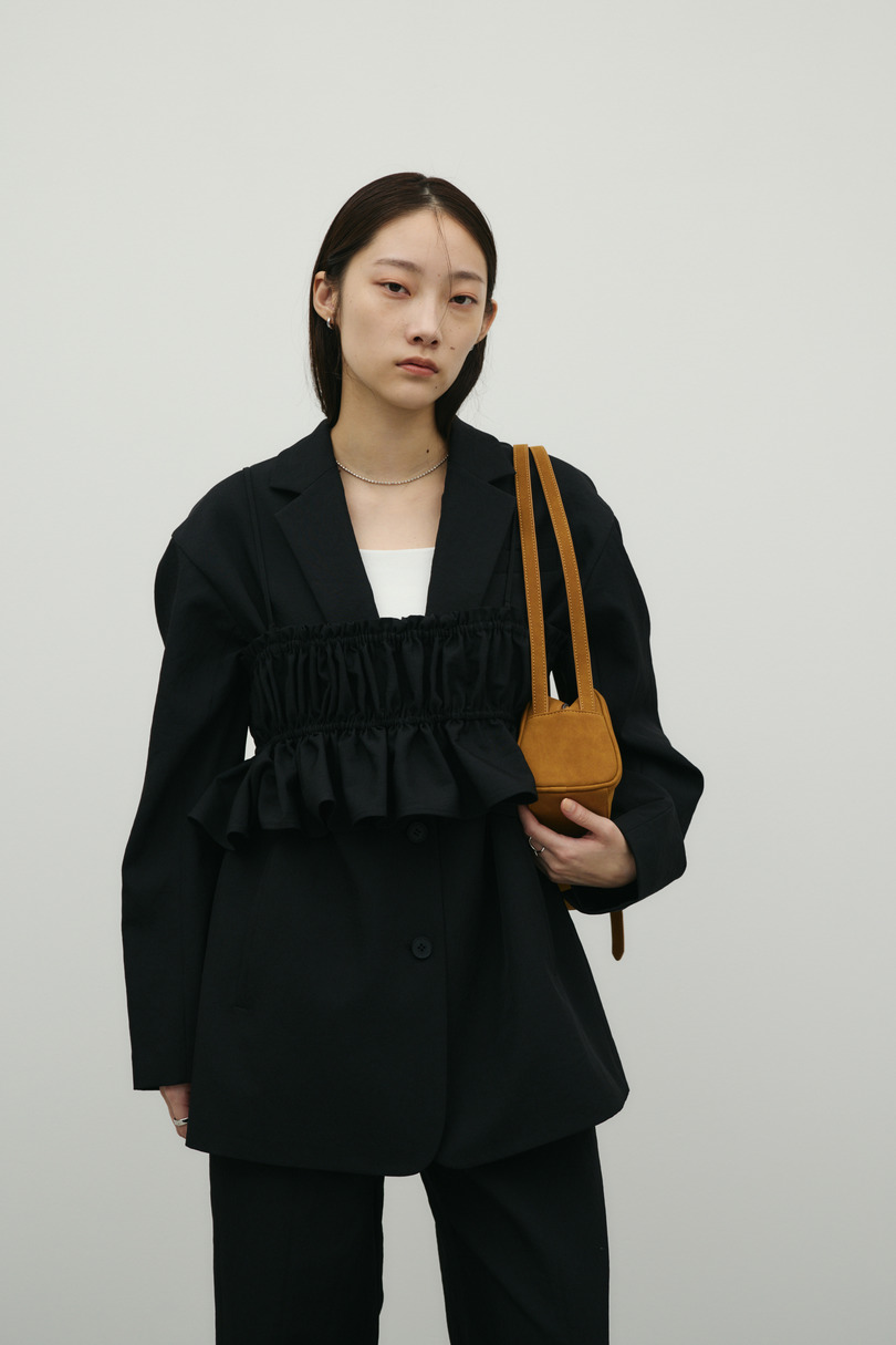 ハイラインフリルビスチェ 詳細画像 BLK 4