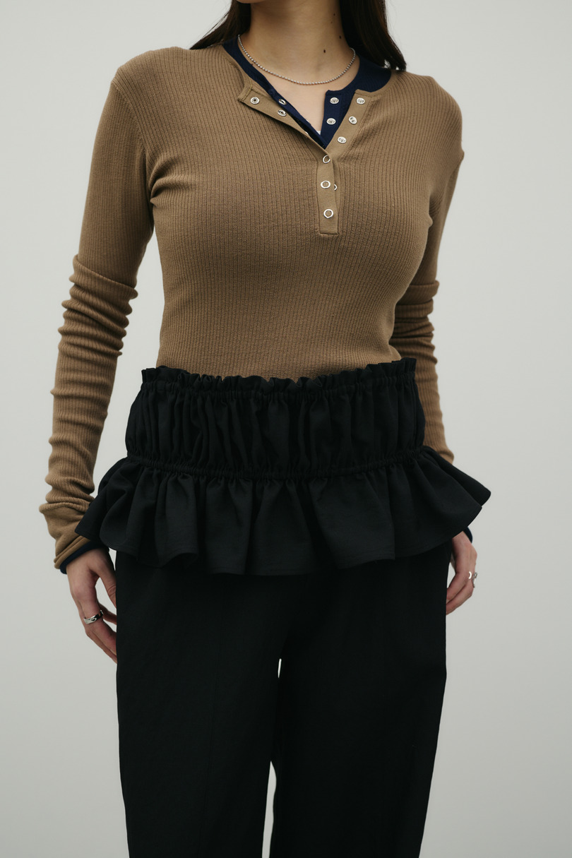 ハイラインフリルビスチェ 詳細画像 BLK 6