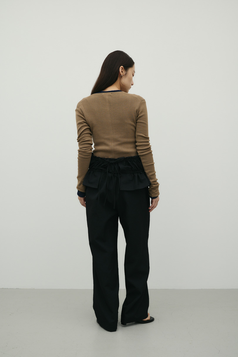 ハイラインフリルビスチェ 詳細画像 BLK 7