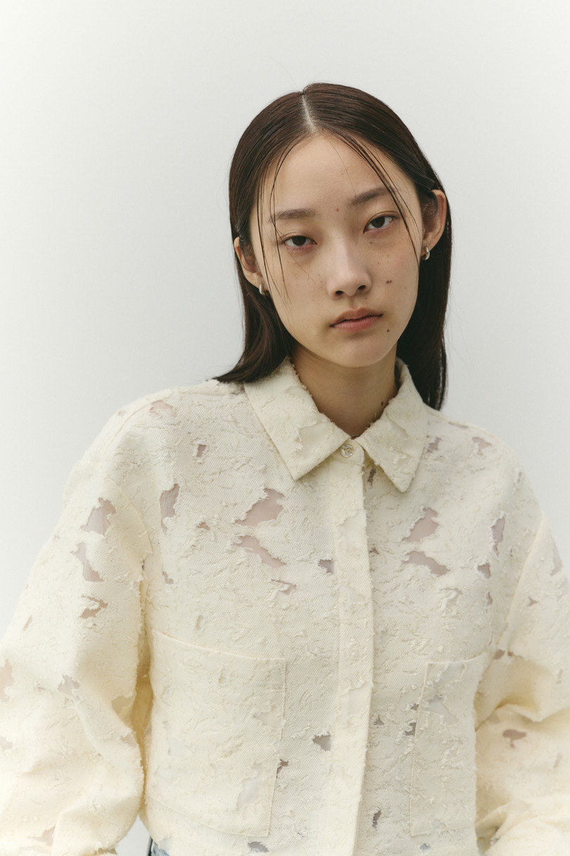 ジャガードショートジャケット 詳細画像 IVOY 9