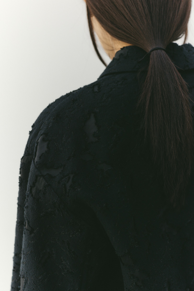 ジャガードショートジャケット 詳細画像 BLK 10