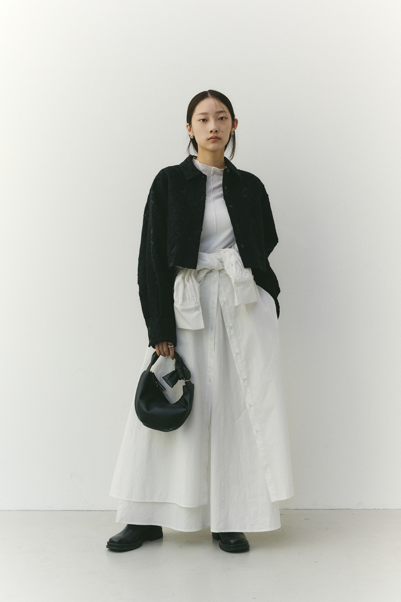 ジャガードショートジャケット 詳細画像 BLK 2