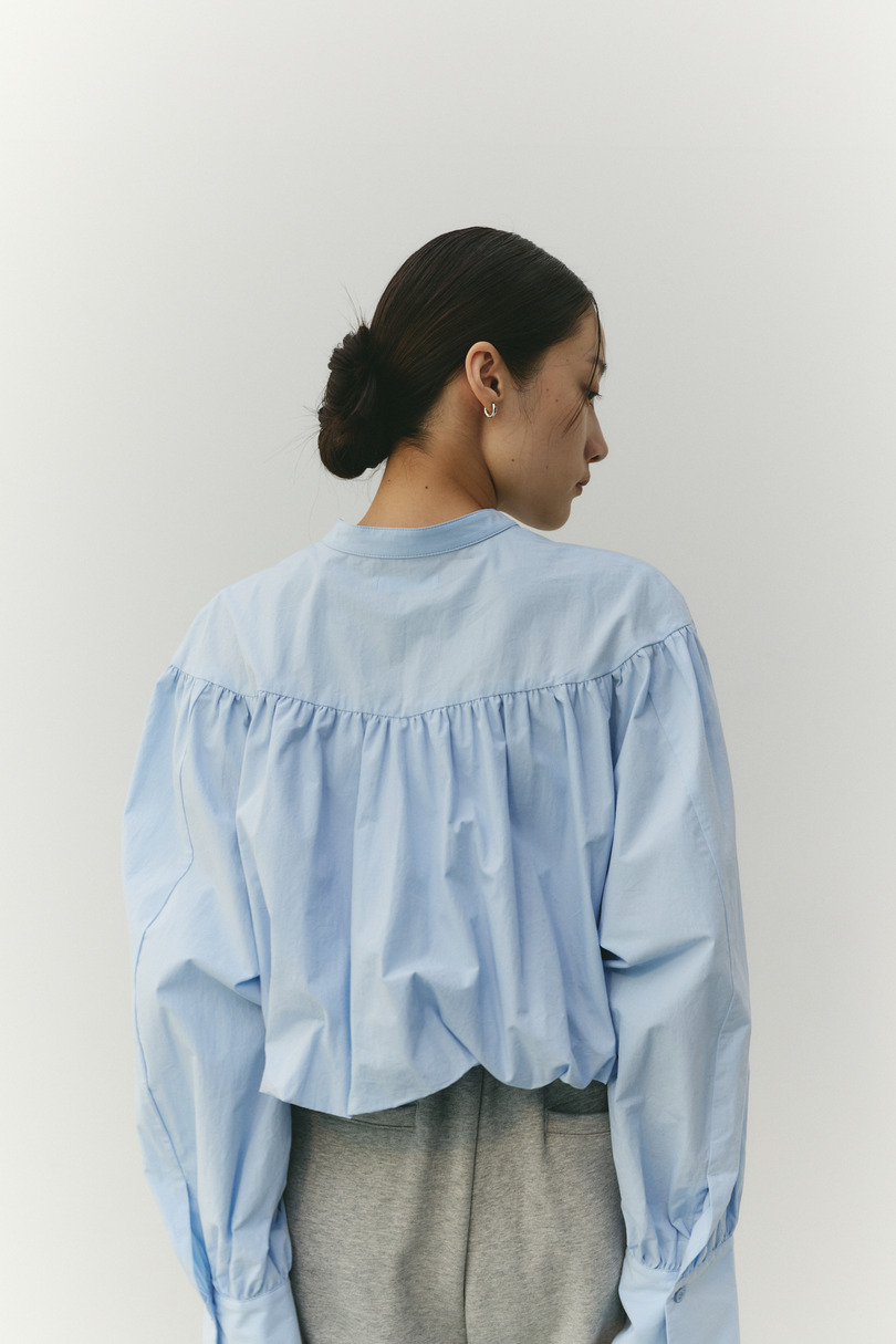 ギャザーバルーンブラウス 詳細画像 SAX 11