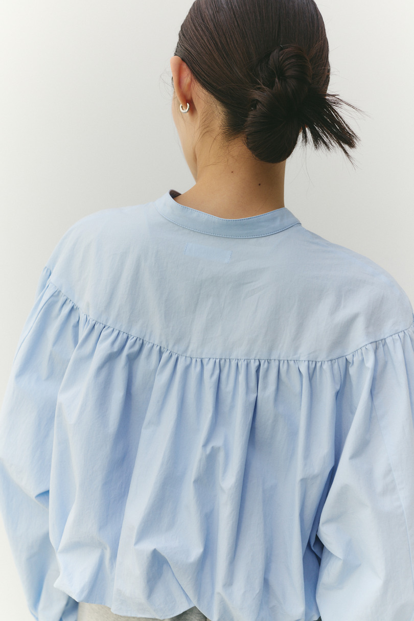 ギャザーバルーンブラウス 詳細画像 SAX 13