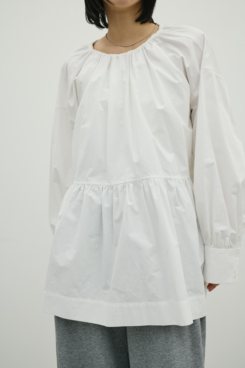 2WAYバックオープンシャツ 詳細画像 WHT 5