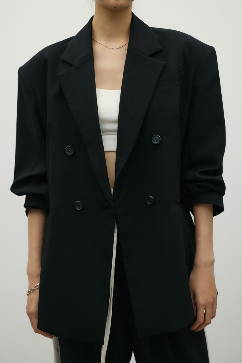 シームデザインテーラードジャケット 詳細画像 BLK 11