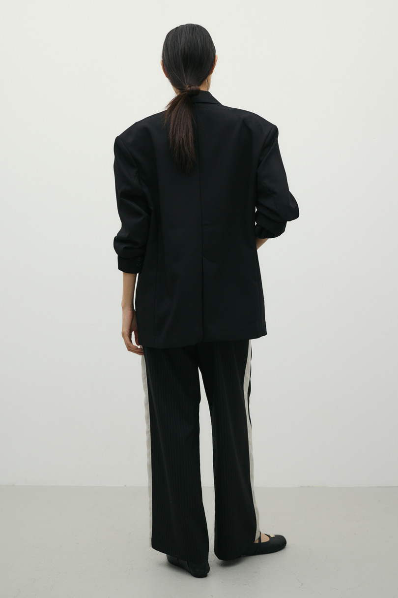 シームデザインテーラードジャケット 詳細画像 BLK 9