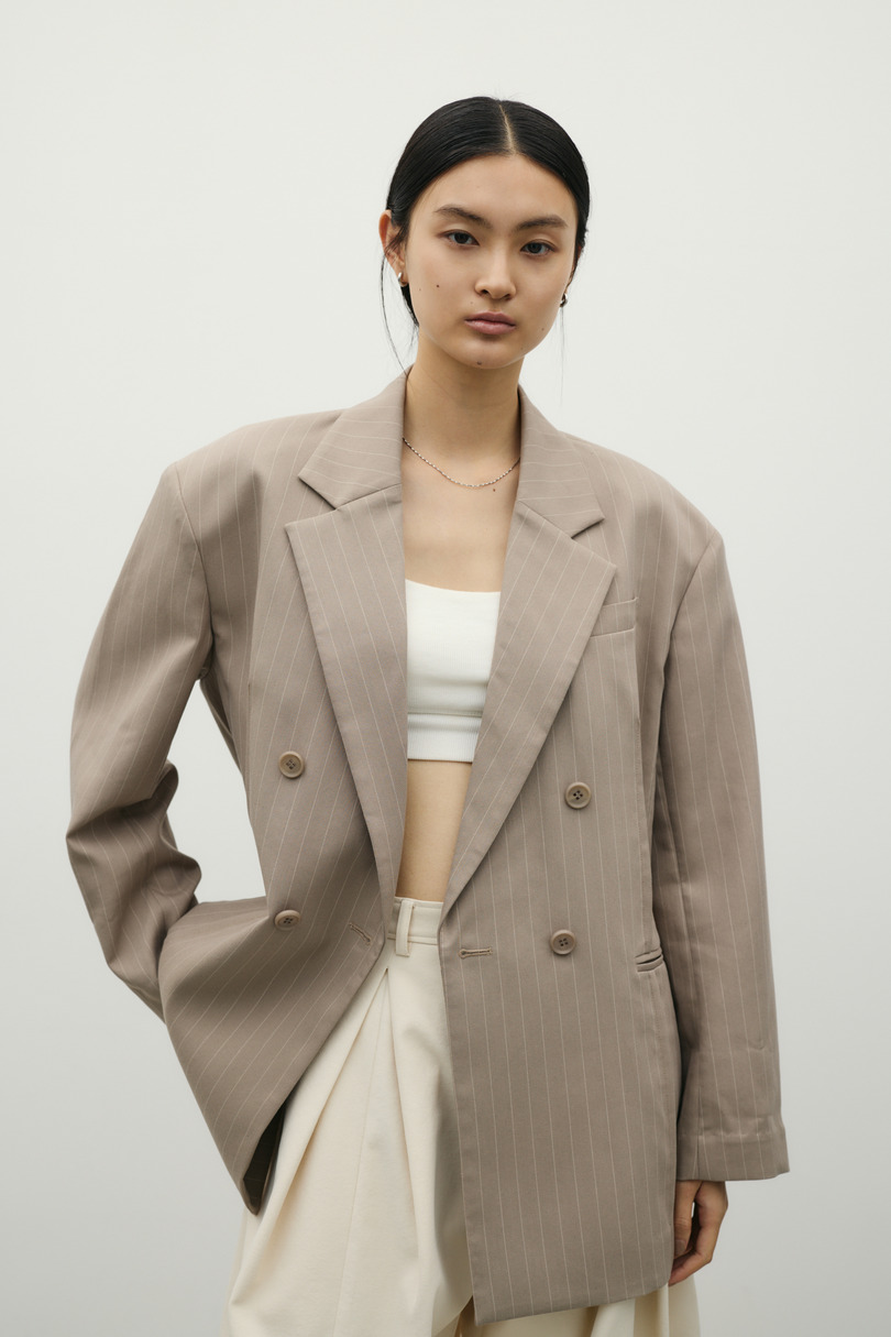 シームデザインテーラードジャケット 詳細画像 柄BEG 6