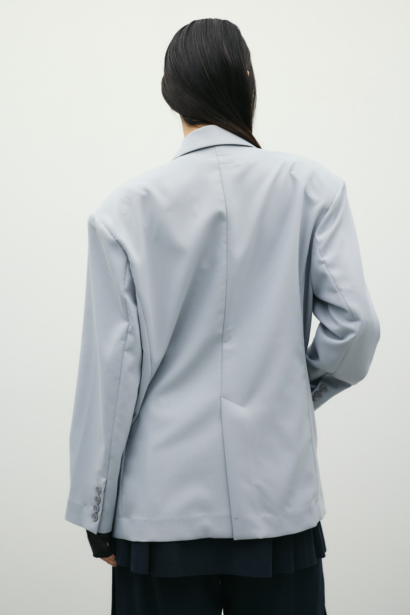 シームデザインテーラードジャケット 詳細画像 SAX 18