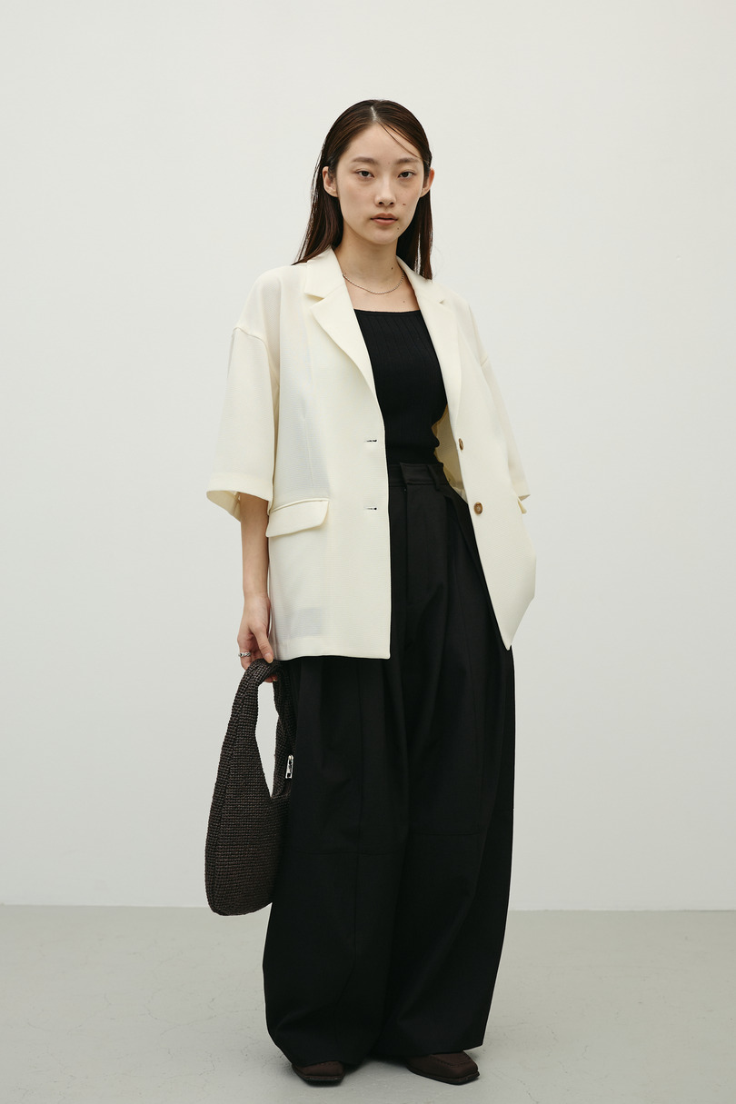 リネンライクテーラージャケット