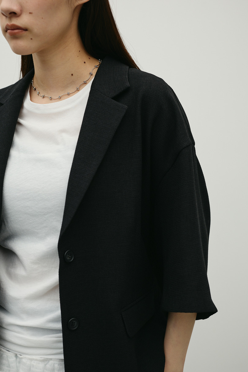 リネンライクテーラージャケット 詳細画像 BLK 6