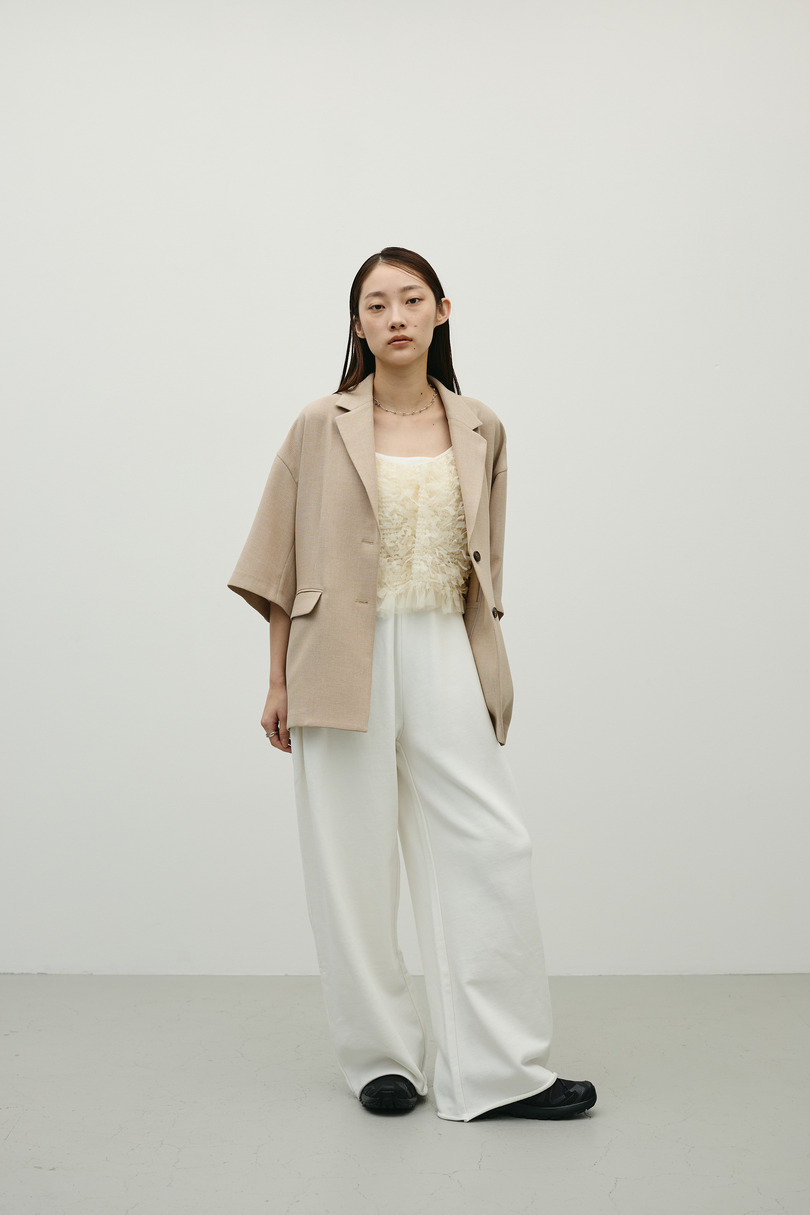 リネンライクテーラージャケット 詳細画像 BEG 3