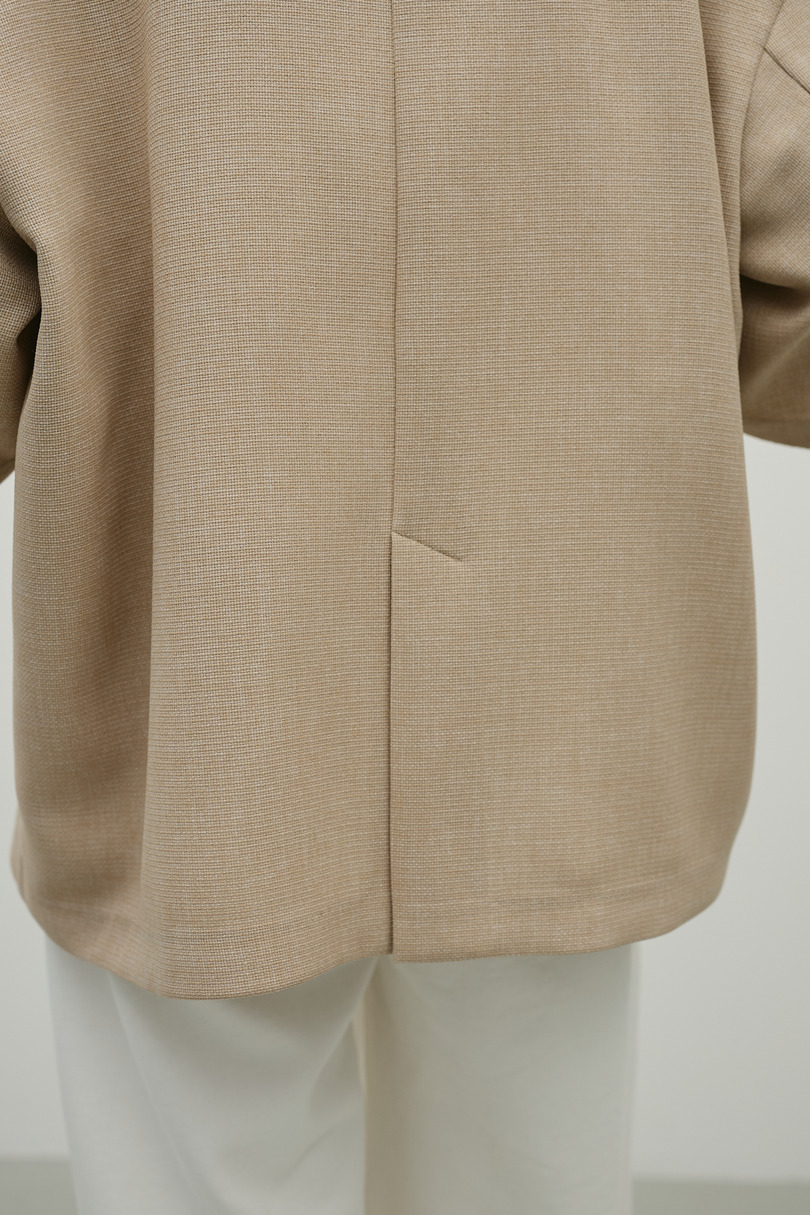 リネンライクテーラージャケット 詳細画像 BEG 8