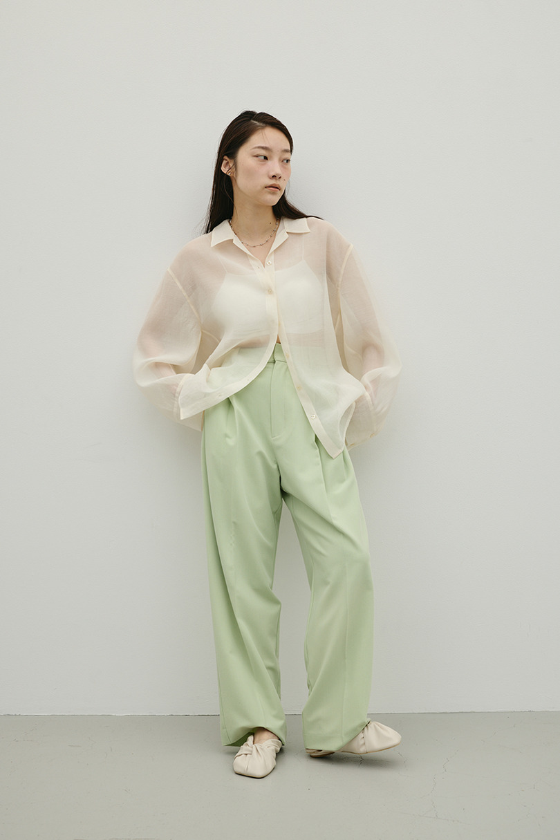 シアーオーバーシャツ 詳細画像 IVOY 4