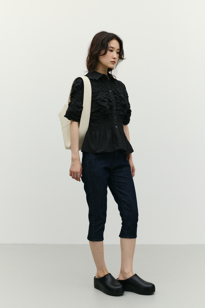 シャーリングシャツ 詳細画像 BLK 2