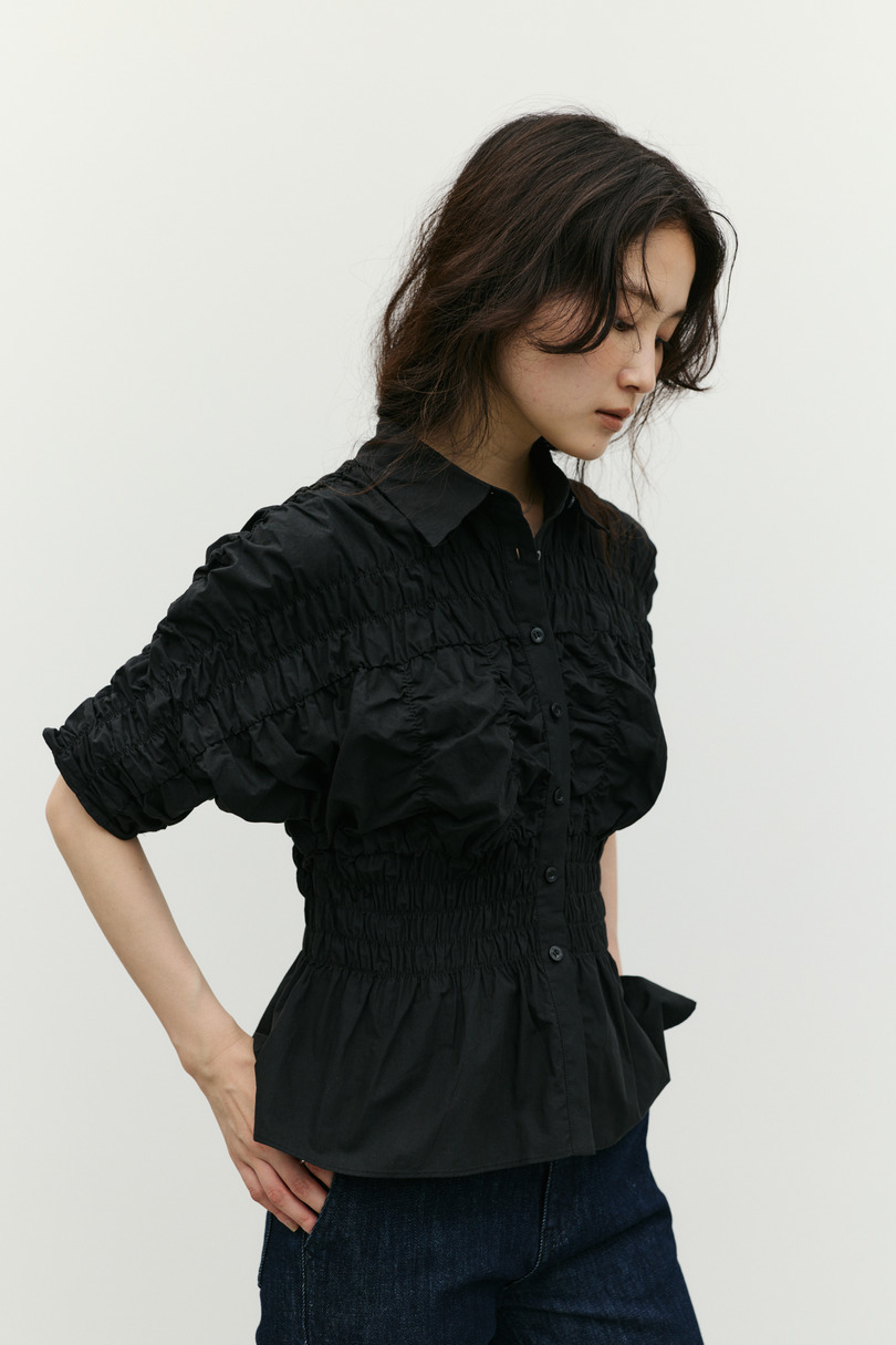 シャーリングシャツ 詳細画像 BLK 5