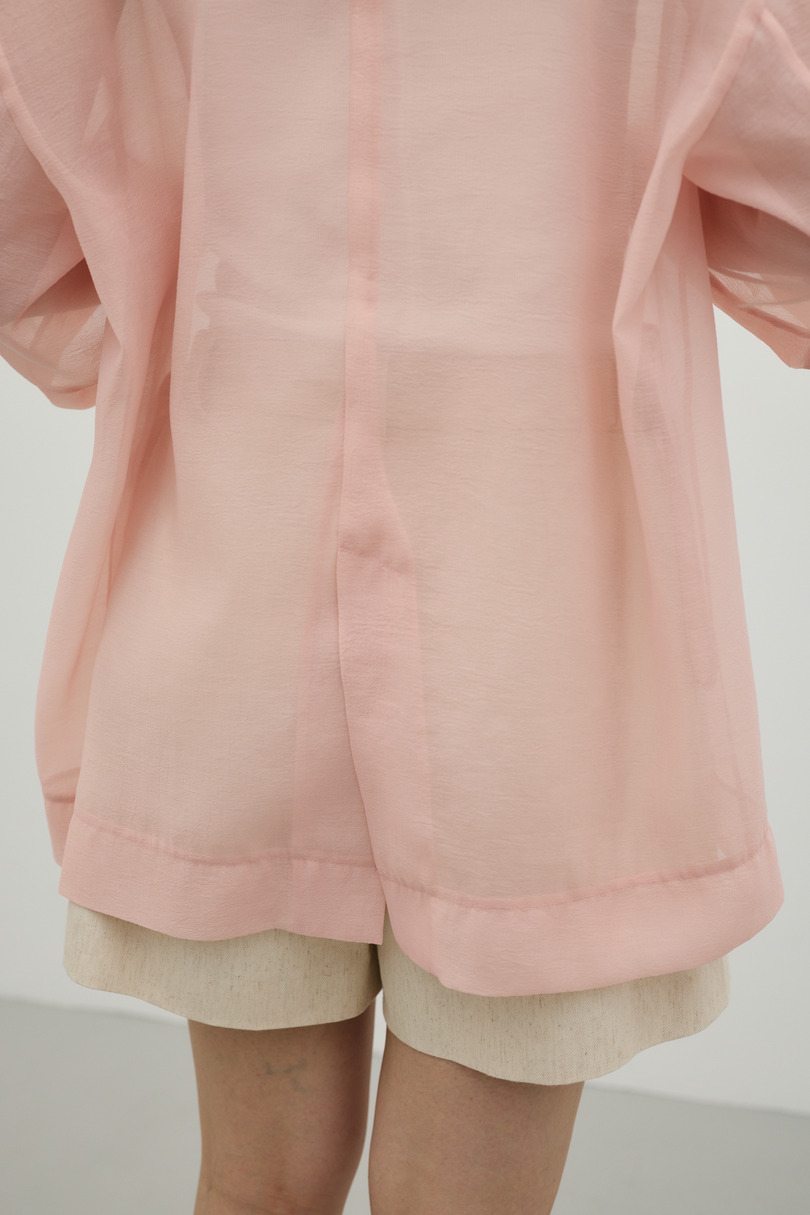 ハーフスリーブシアーテーラージャケット 詳細画像 PNK 11