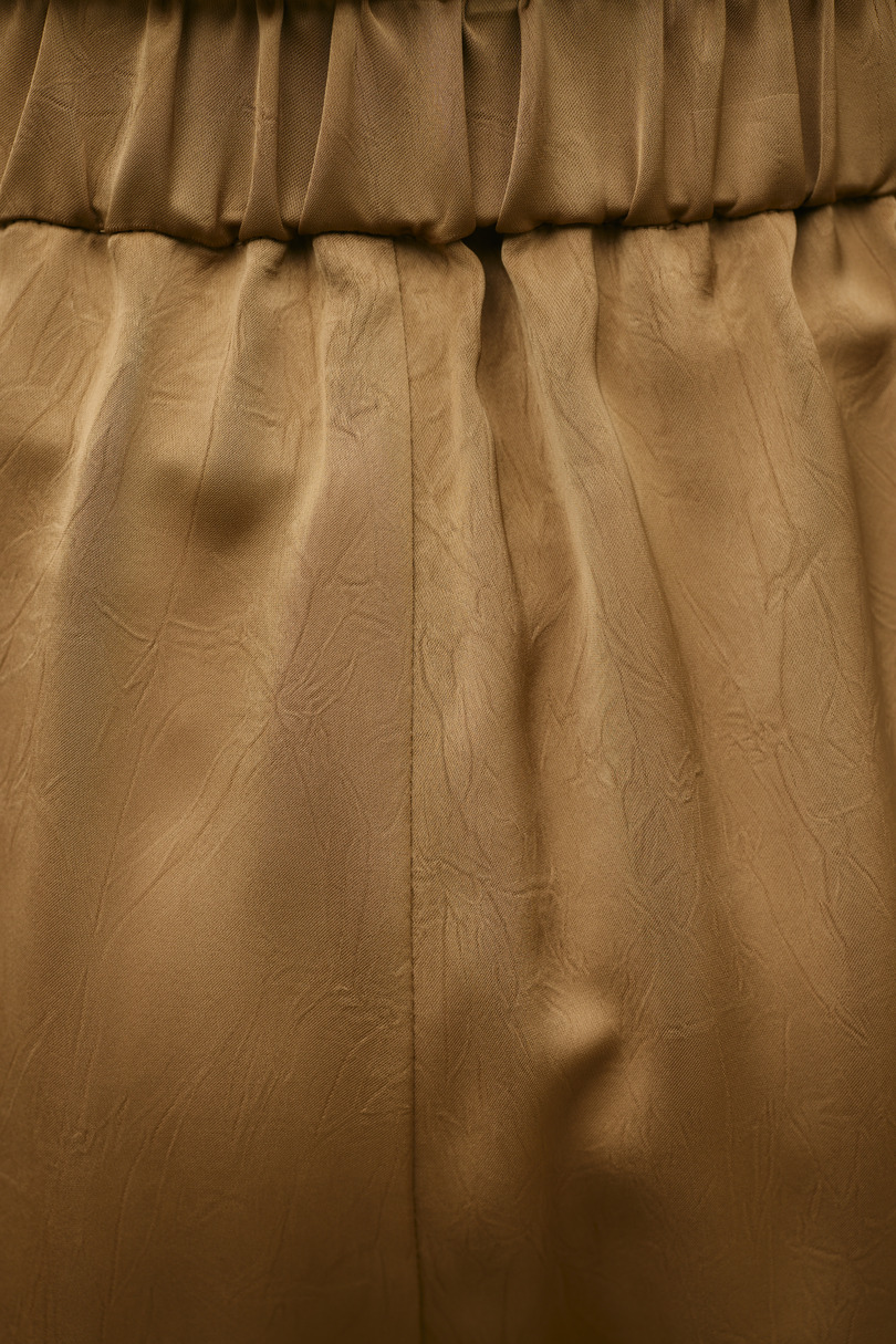 サテンラップワイドパンツ 詳細画像 BEG 11