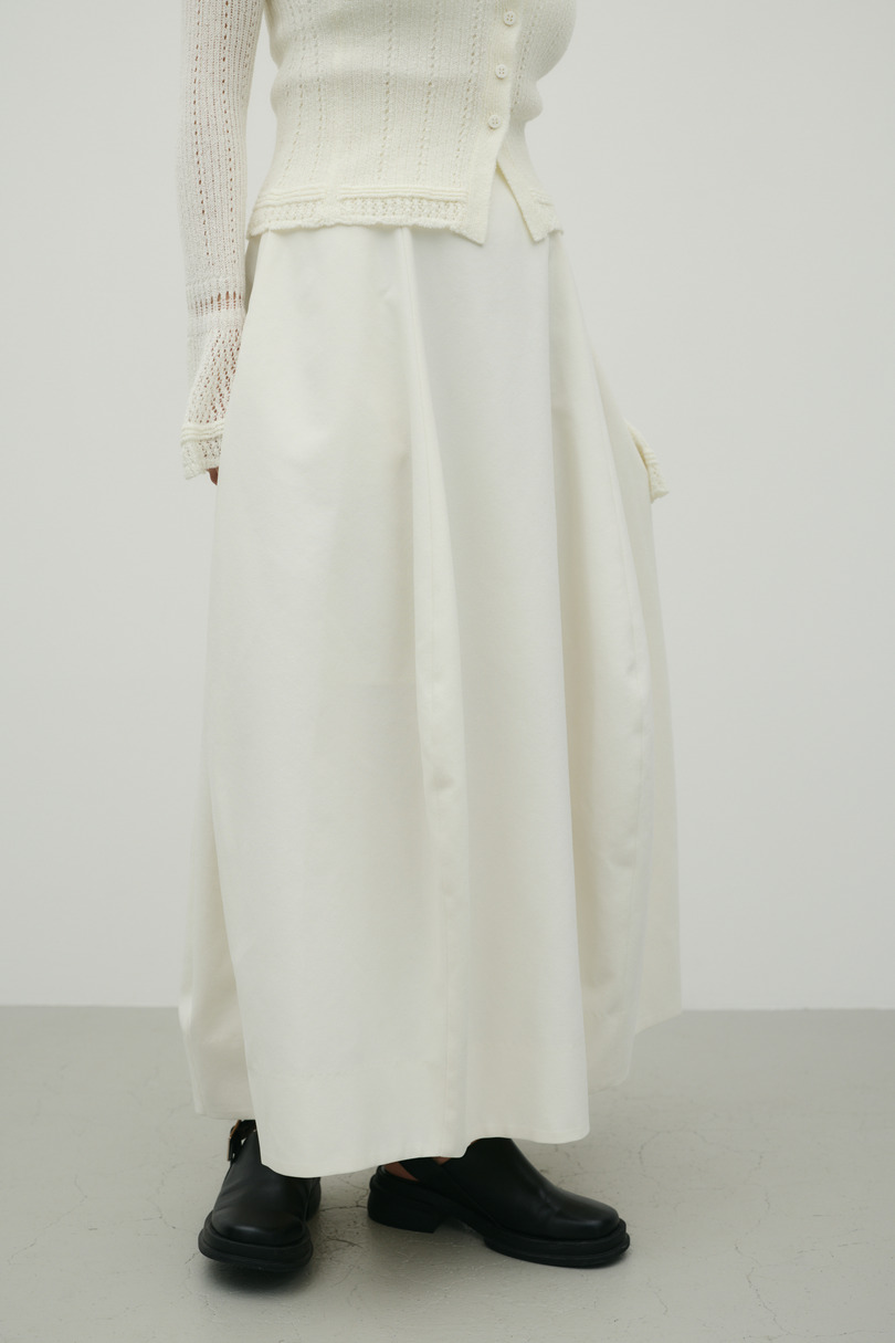 ヘムバルーンスカート 詳細画像 WHT 5