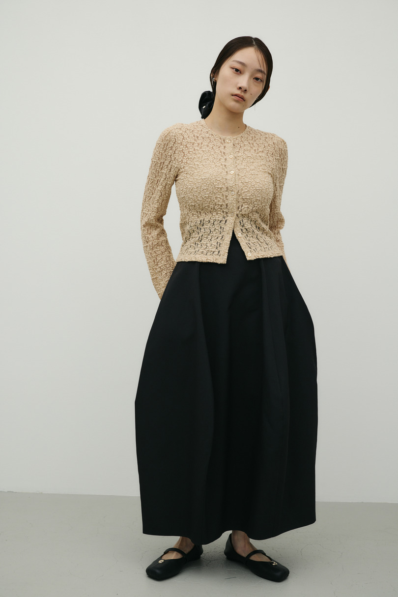 ヘムバルーンスカート 詳細画像 BLK 4