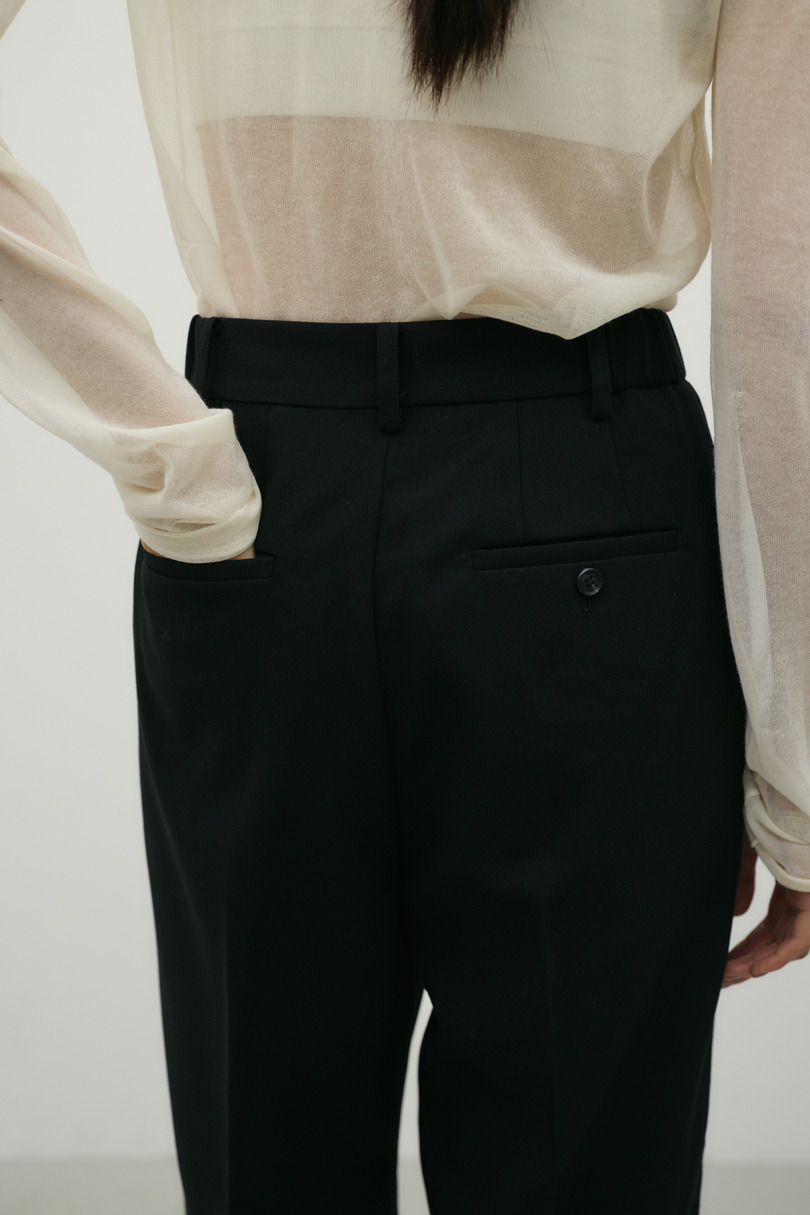 ストレートタックパンツ 詳細画像 BLK 10
