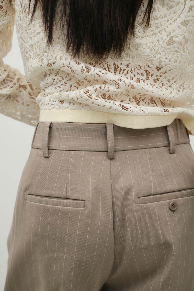 ストレートタックパンツ 詳細画像 柄BEG 8