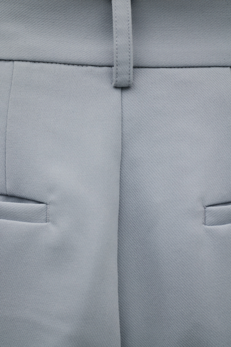 ストレートタックパンツ 詳細画像 SAX 13