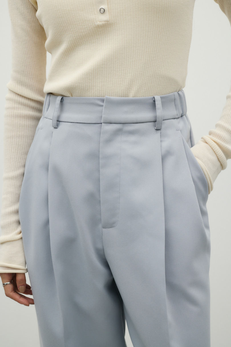 ストレートタックパンツ 詳細画像 SAX 6