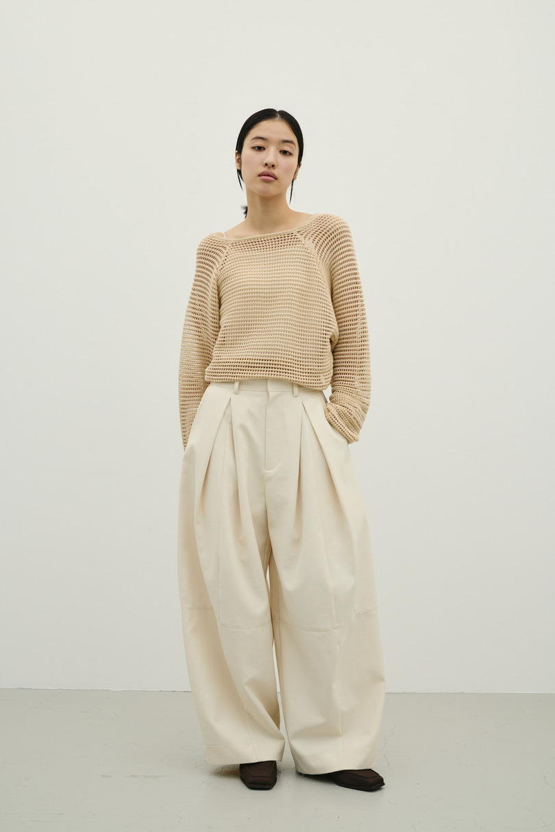 タックフォルムパンツ 詳細画像 IVOY 2