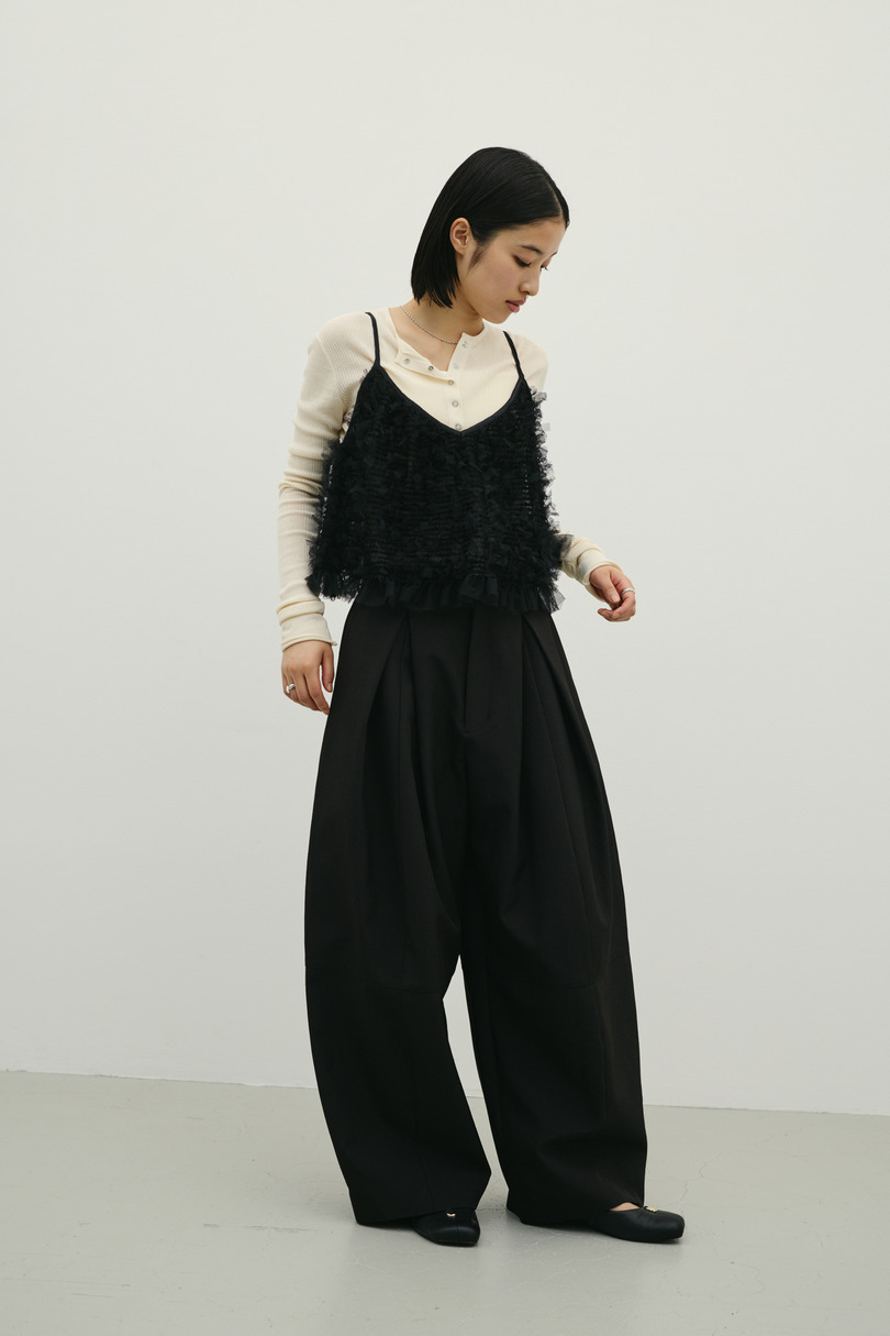 タックフォルムパンツ 詳細画像 BLK 3