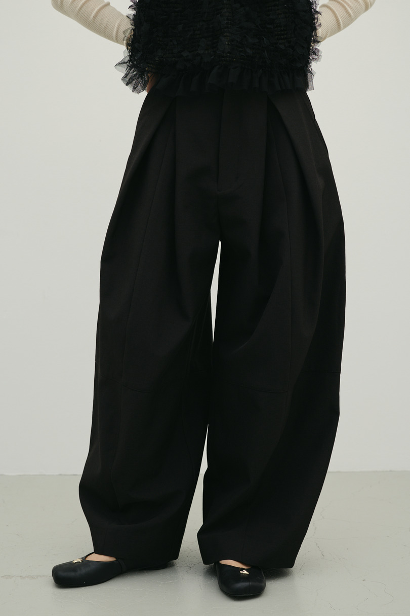 タックフォルムパンツ 詳細画像 BLK 4