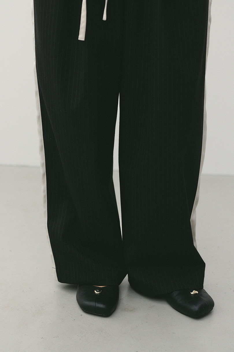 サイドラインストライプパンツ 詳細画像 BLK 9