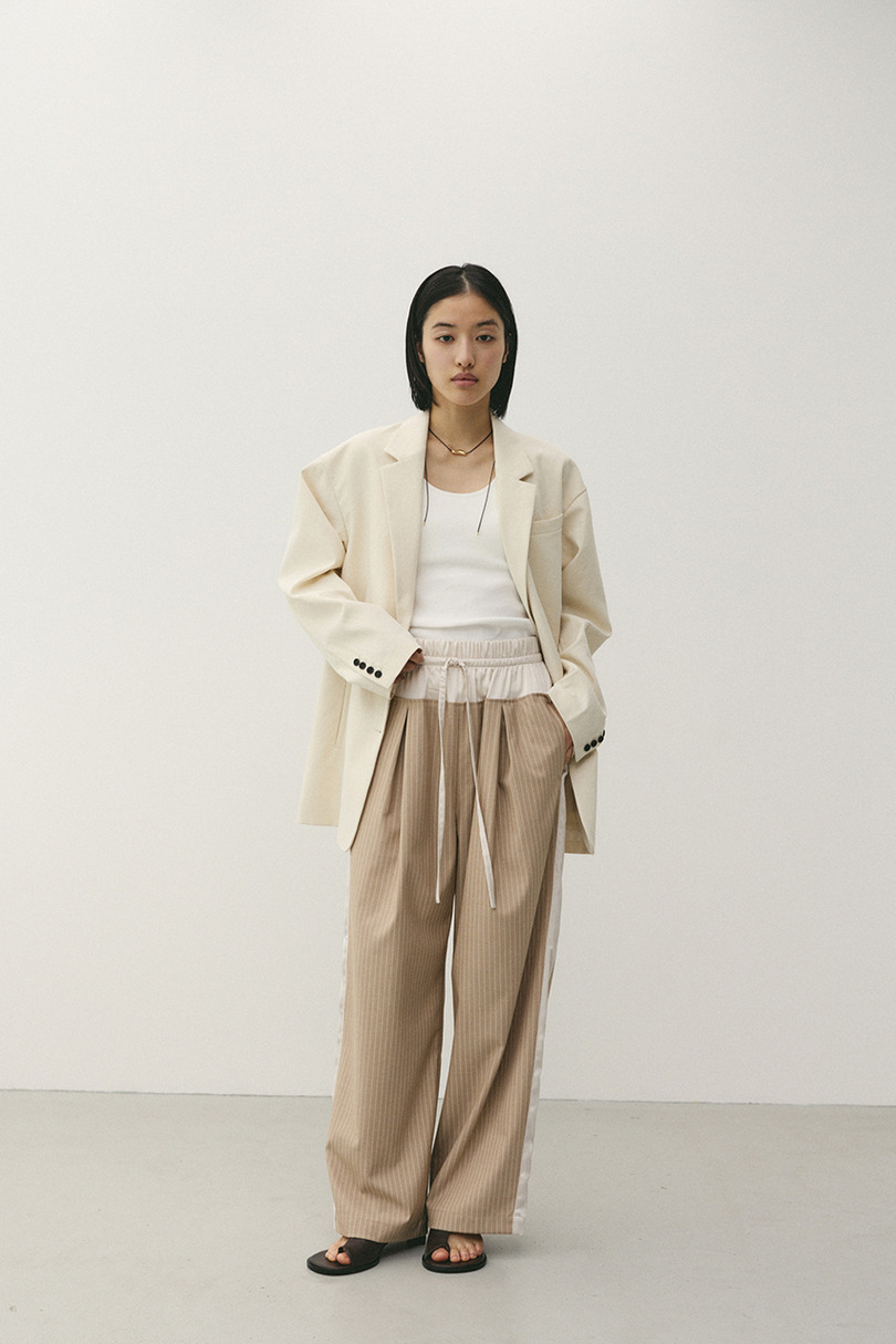 サイドラインストライプパンツ 詳細画像 BEG 2