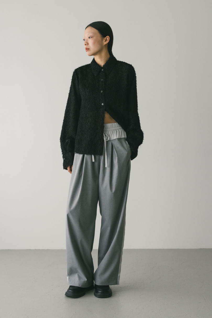 サイドラインストライプパンツ 詳細画像 GRY 2