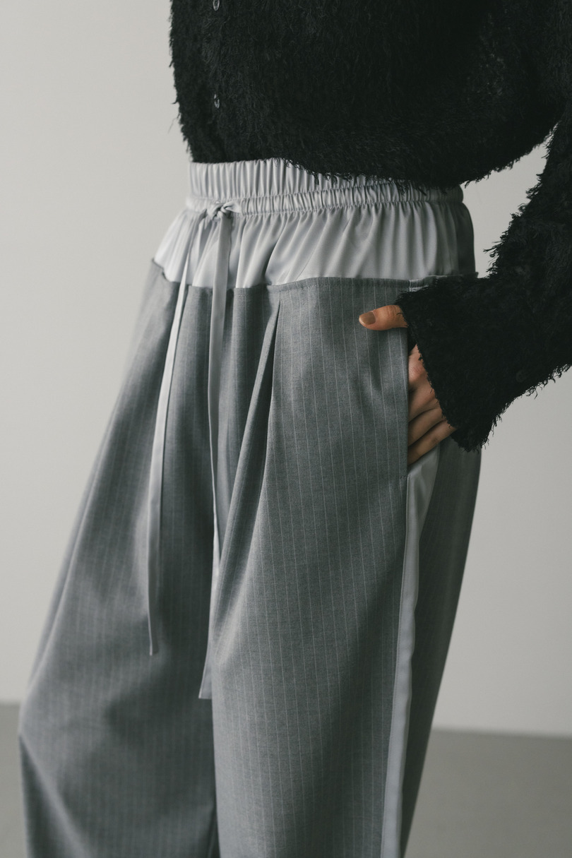 サイドラインストライプパンツ 詳細画像 GRY 7