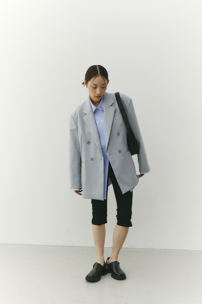 ハイストレッチカプリパンツ 詳細画像 BLK 4