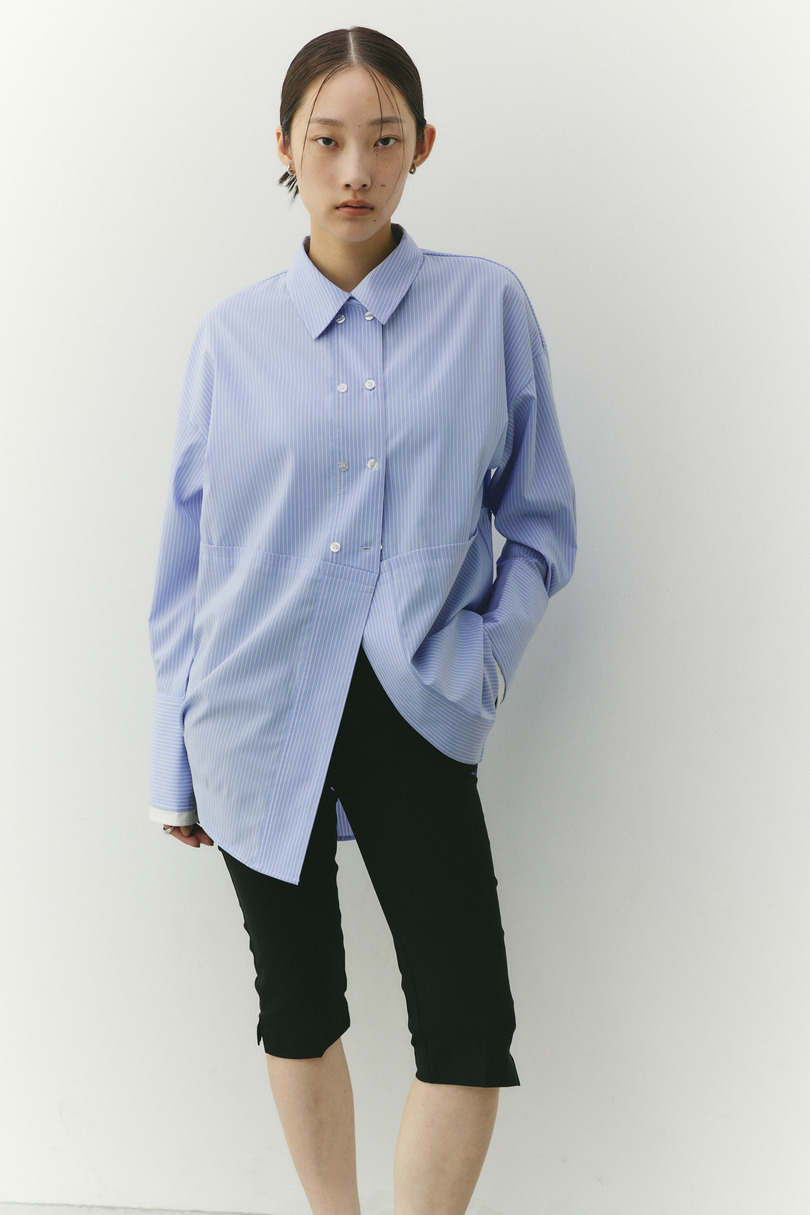 ハイストレッチカプリパンツ 詳細画像 BLK 6