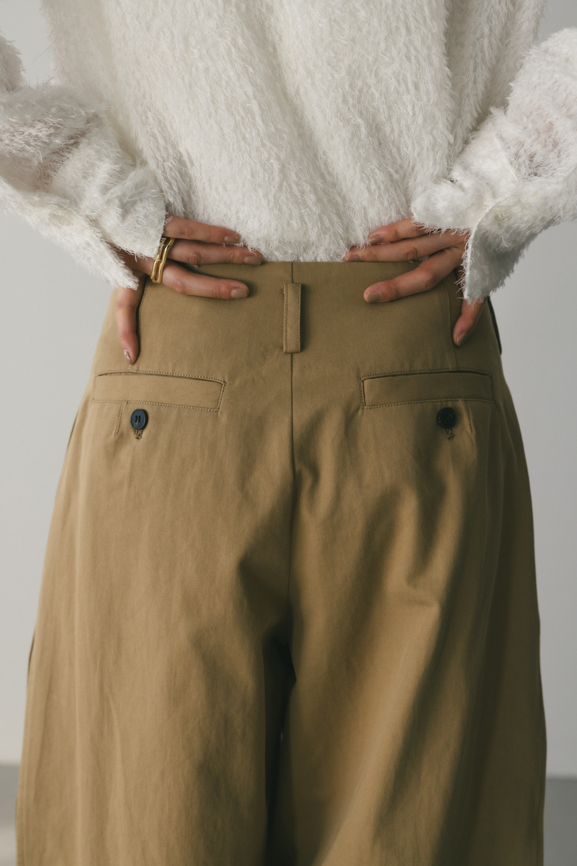 サイドタックフォルムパンツ 詳細画像 BEG 11