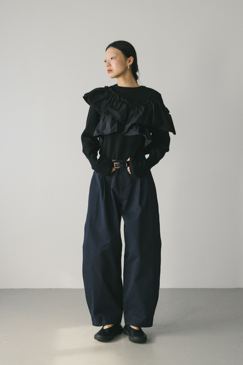 サイドタックフォルムパンツ 詳細画像 NVY 2