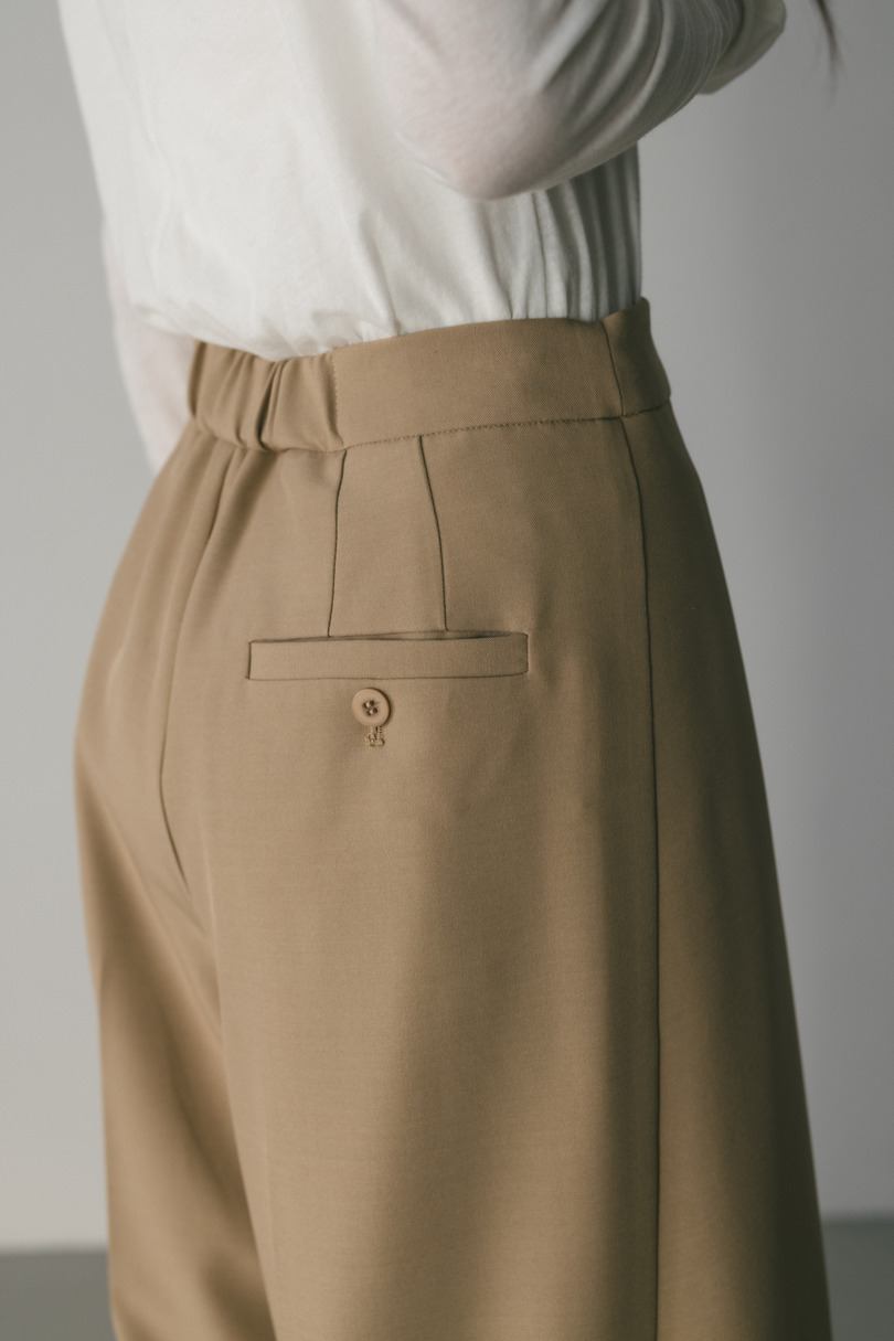 サイドラップワイドパンツ 詳細画像 BEG 12