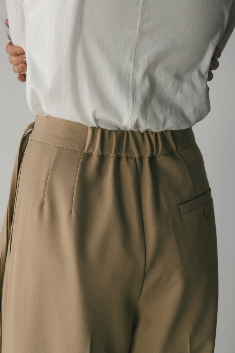 サイドラップワイドパンツ 詳細画像 BEG 13