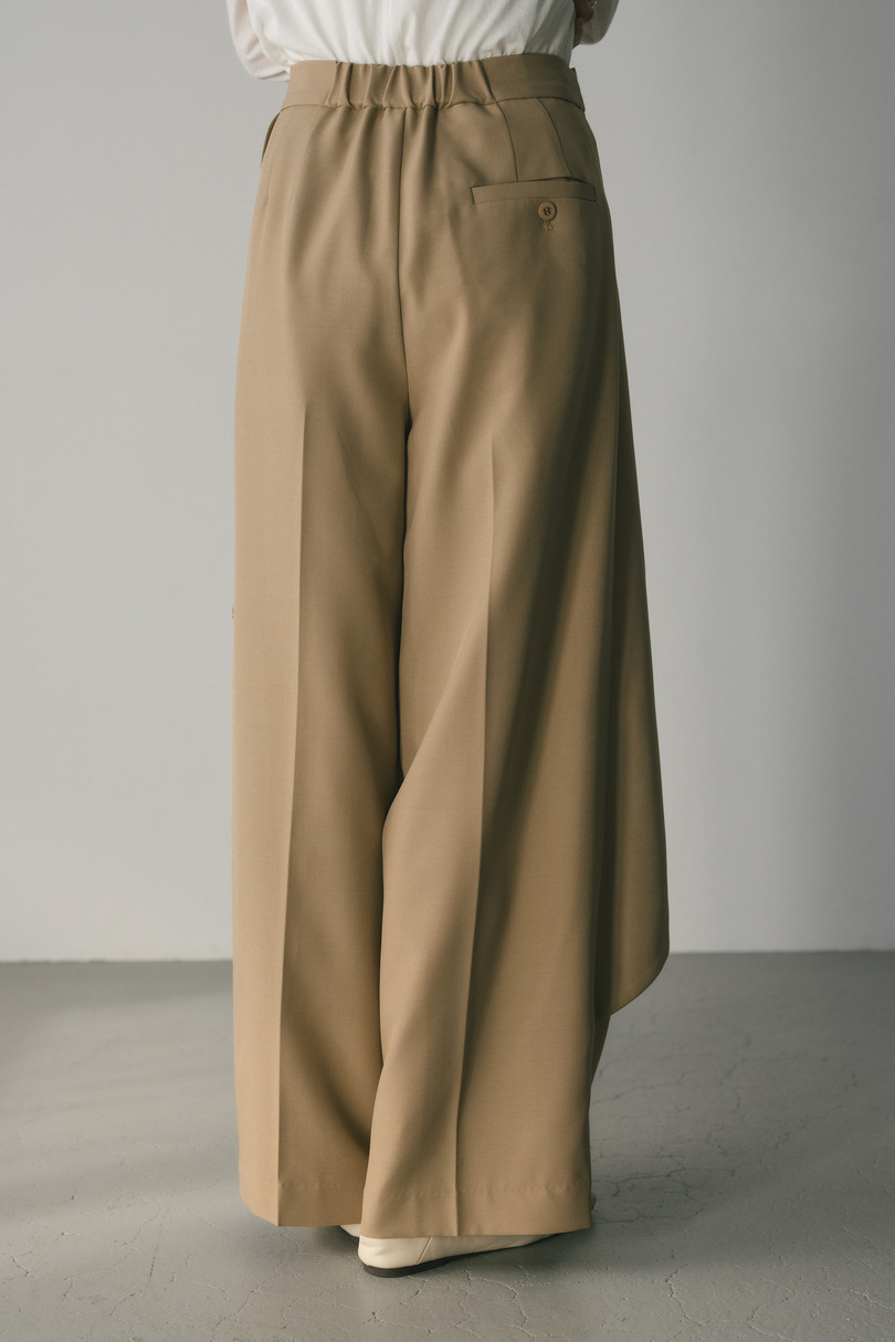 サイドラップワイドパンツ 詳細画像 BEG 5