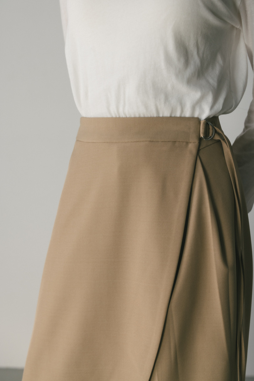 サイドラップワイドパンツ 詳細画像 BEG 8