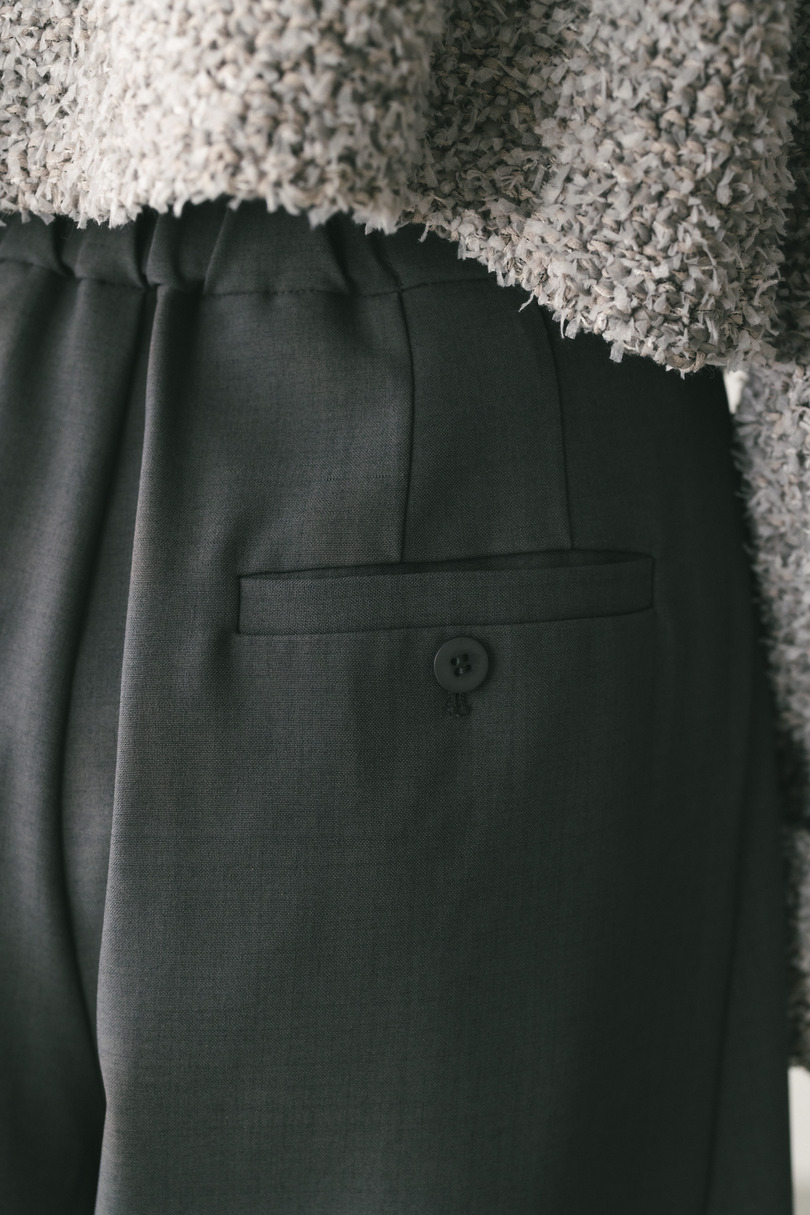 サイドラップワイドパンツ 詳細画像 GRY 14