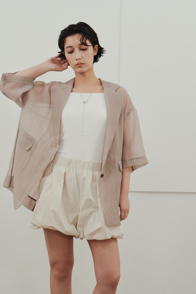 ACTIVE撥水UVバルーンショートパンツ 詳細画像 IVOY 2