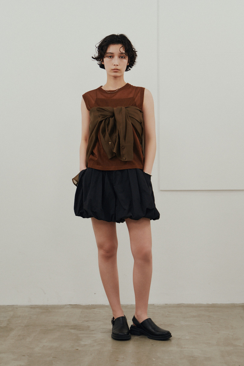 ACTIVE撥水UVバルーンショートパンツ 詳細画像 BLK 2