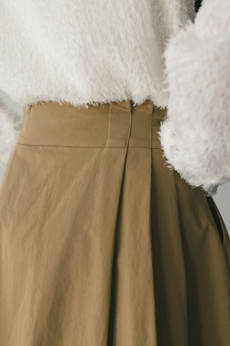 タックワイドミニスカート 詳細画像 BEG 9