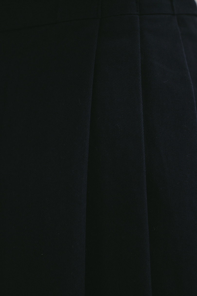 タックワイドミニスカート 詳細画像 NVY 16