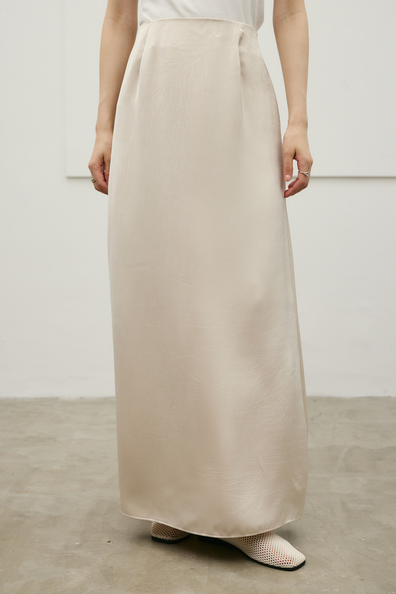 サテンマーメイドスカート 詳細画像 L/BEG 6