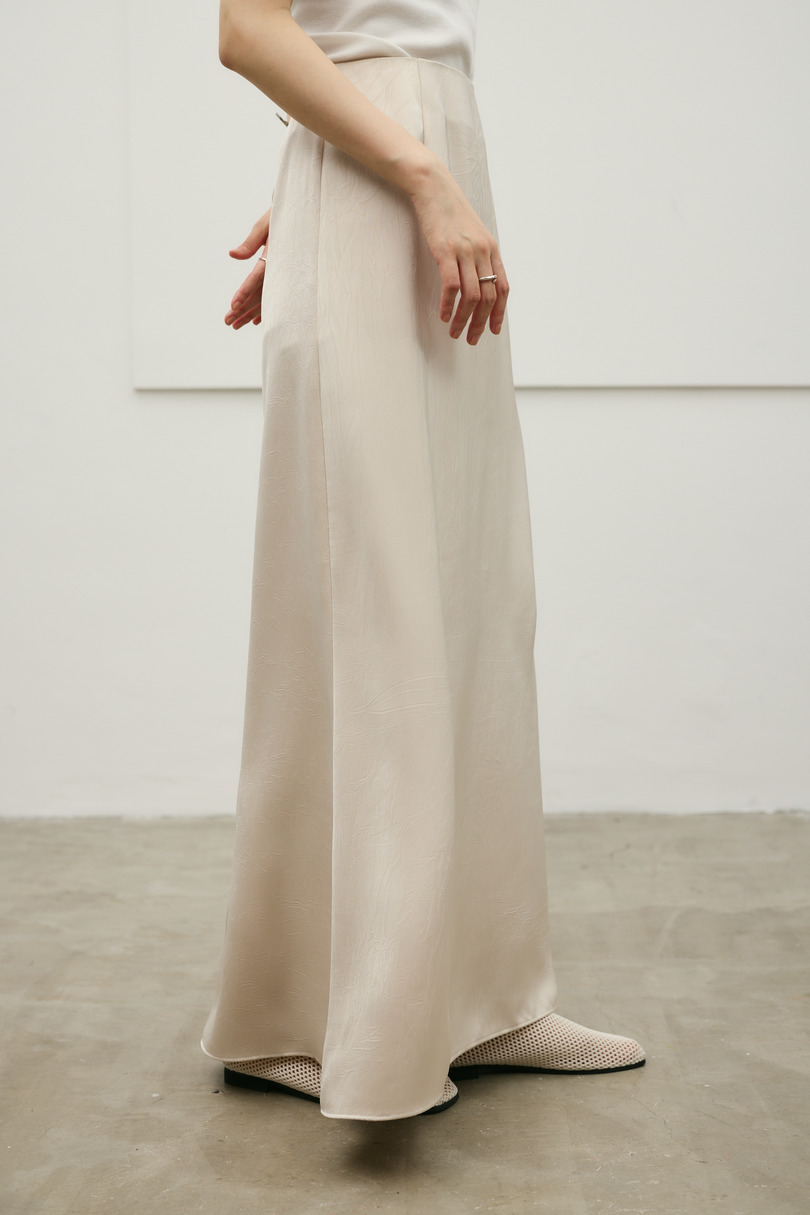 サテンマーメイドスカート 詳細画像 L/BEG 7